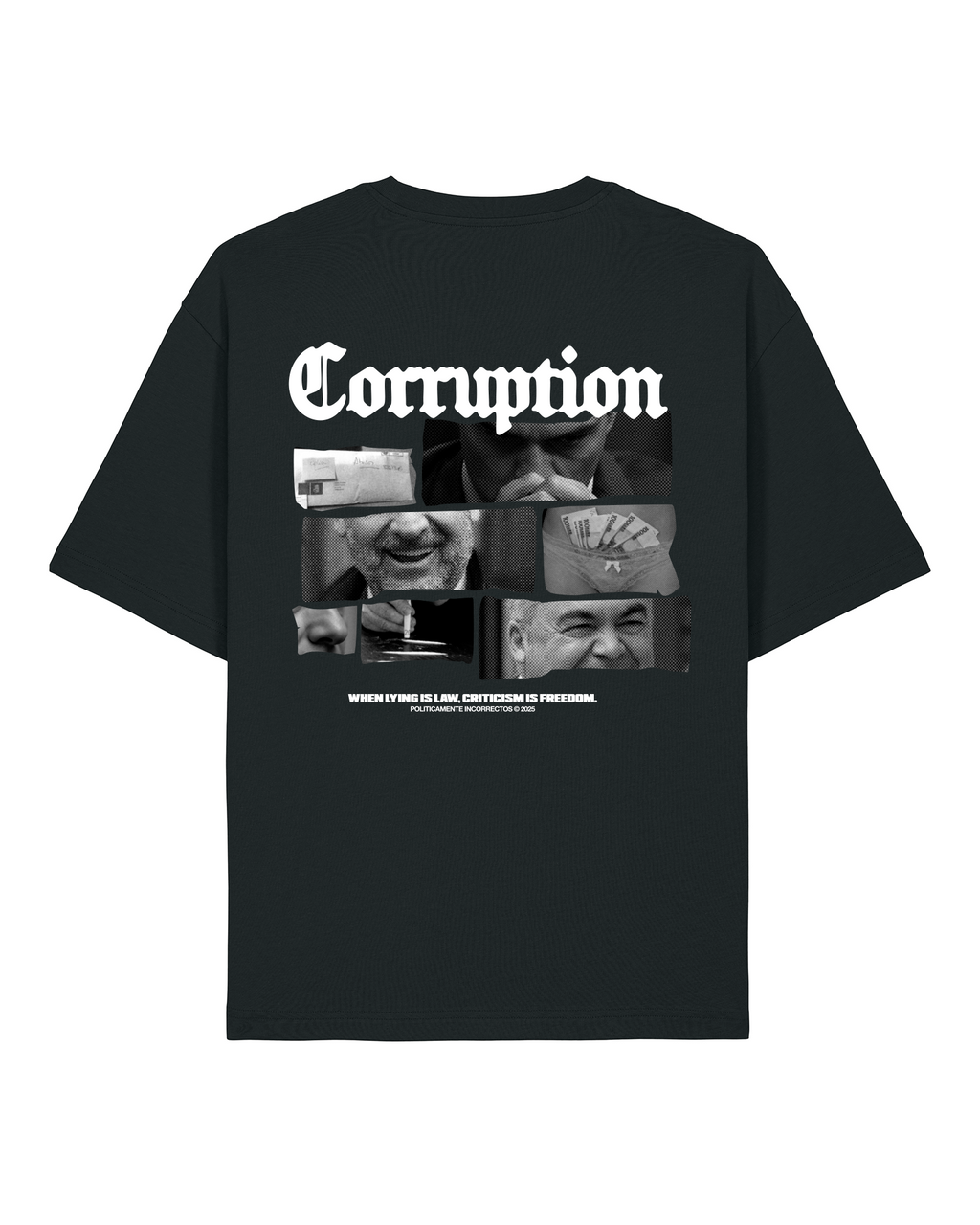 CAMISETA CORRUPTION