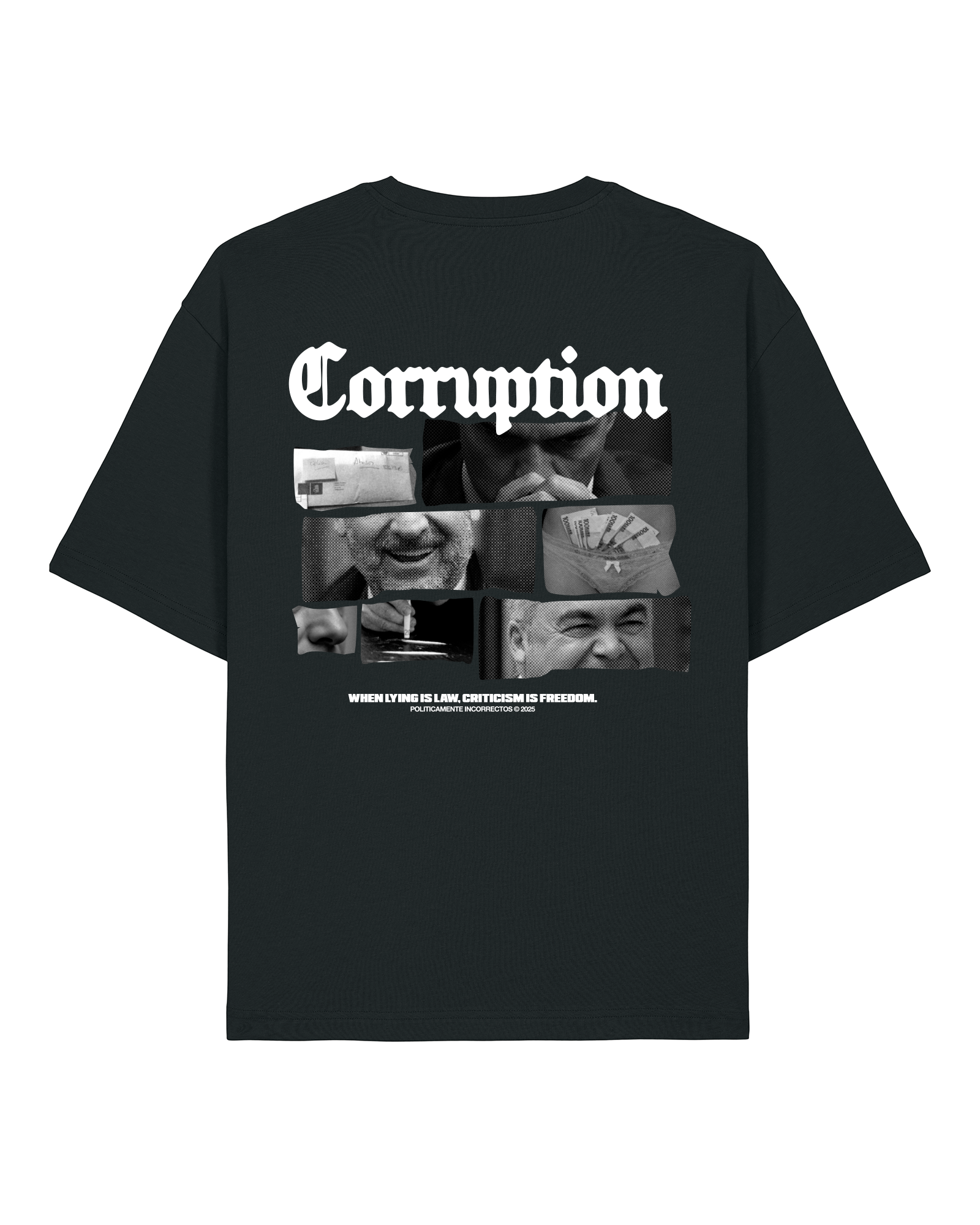 CAMISETA CORRUPTION